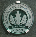 Official Building Plaque - LEED Gold